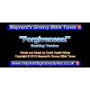 "Forgiveness..." Video File - Backing / Instrumental Track Version