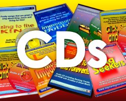 CDs of Childrens songs for 24-7 Worship