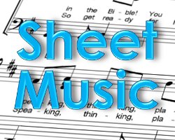 Sheet Music for Children's Bible Songs